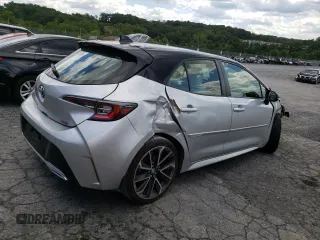 2021 Toyota Corolla Hatchback XSE with VIN JTNC4MBE7M3125871, listed as a Copart auction lot 66865354 with 91,573 mi miles and Salvage Title. Bid and sale history available at carsss.com. Image 3.