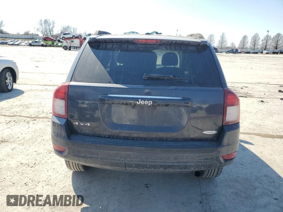 2015 Jeep Compass Latitude with VIN 1C4NJDEB0FD143083, listed as a Copart auction lot 47550745 with 79,898 mi miles and Salvage Title. Bid and sale history available at carsss.com. Image 6.