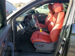 2021 Audi SQ5 Premium Plus with VIN WA1B4AFYXM2019563, listed as a Copart auction lot 77814654 with 52,391 mi miles and Salvage Title. Bid and sale history available at DreamBid. Image 7.