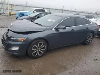 2020 Chevrolet Malibu RS with VIN 1G1ZG5ST0LF143130, listed as a Copart auction lot 43481565 with 56,137 mi miles and Salvage Title. Bid and sale history available at carsss.com. Image 1.