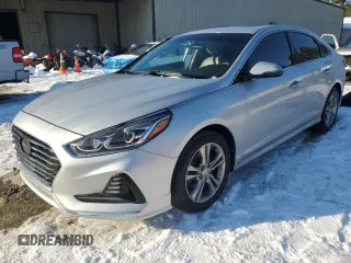 2018 Hyundai Sonata SEL with VIN 5NPE34AF6JH671975, listed as a Copart auction lot 88004705 with 128,123 mi miles and Salvage Title. Bid and sale history available at DreamBid. Image 1.