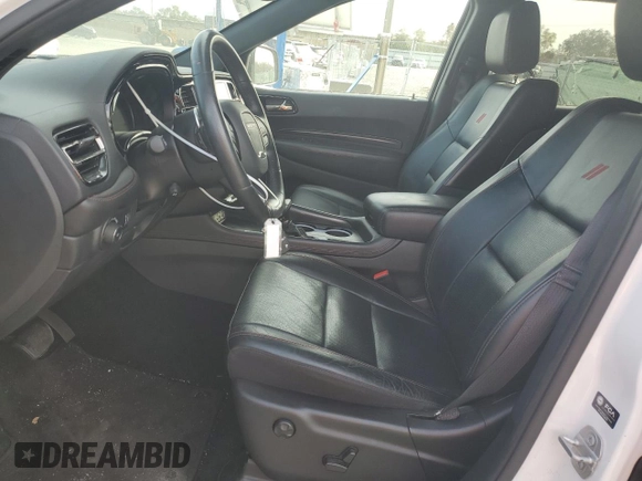 2022 Dodge Durango R/T Plus with VIN 1C4SDJCT0NC225758, listed as a Copart auction lot 42975695 with Not provided miles and Non repairable. Bid and sale history available at DreamBid. Image 7.