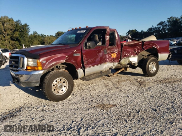 2000 Ford F-250 XL with VIN 1FTNX21L6YEE29549, listed as a Copart auction lot 74982324 with 133,883 mi miles and Salvage title. Bid and sale history available at DreamBid. Image 1.