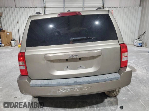 2007 Jeep Patriot Sport with VIN 1J8FT28W87D359050, listed as a Copart auction lot 49646535 with Not Provided miles and Salvage Title. Bid and sale history available at DreamBid. Image 6.