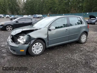 2007 Volkswagen Rabbit with VIN WVWDR71K97W178030, listed as a Copart auction lot 45674815 with 93,301 mi miles and Salvage Title. Bid and sale history available at carsss.com. Image 1.