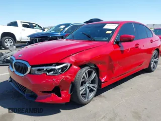 2022 BMW 3 Series 330i with VIN 3MW5R1J09N8C52274, listed as a IAAI auction lot 42052851 with 30,897 mi miles. Bid and sale history available at carsss.com. Image 6.