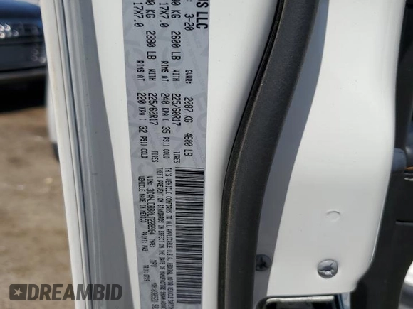 2020 Jeep Compass Latitude with VIN 3C4NJDBB0LT228984, listed as a Copart auction lot 53092445 with 24,624 mi miles and Salvage title. Bid and sale history available at DreamBid. Image 15.