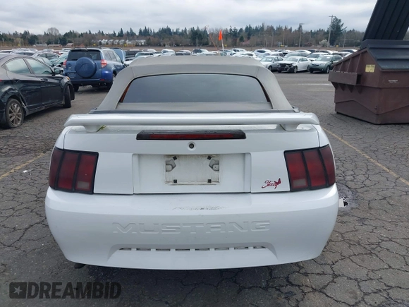 2004 Ford Mustang Deluxe with VIN 1FAFP446X4F134860, listed as a IAAI auction lot 41755643 with 174,410 mi miles. Bid and sale history available at carsss.com. Image 16.