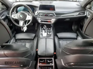 2022 BMW 7 Series 750i xDrive with VIN WBA7U2C08NCJ21887, listed as a Copart auction lot 86499504 with Not provided miles and Non repairable. Bid and sale history available at DreamBid. Image 9.