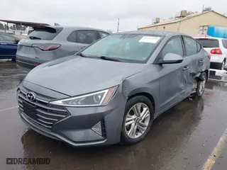 2019 Hyundai Elantra Preferred with VIN KMHD84LF5KU749255, listed as a IAAI auction lot 41712929 with 58,579 mi miles. Bid and sale history available at carsss.com. Image 19.