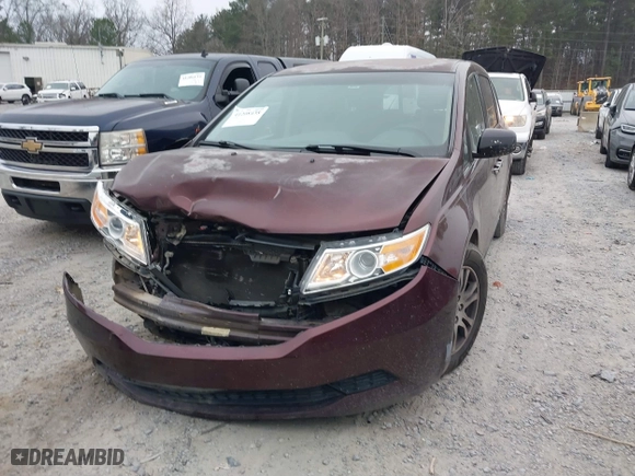 2012 Honda Odyssey EX with VIN 5FNRL5H48CB104969, listed as a IAAI auction lot 41208438 with 198,649 mi miles. Bid and sale history available at carsss.com. Image 6.