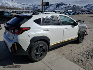 2024 Subaru Crosstrek Sport with VIN 4S4GUHF69R3754079, listed as a Copart auction lot 46505115 with 0 mi miles and Salvage Title. Bid and sale history available at carsss.com. Image 3.