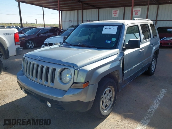 2016 Jeep Patriot Sport with VIN 1C4NJRBBXGD741510, listed as a IAAI auction lot 42204165 with 121,007 mi miles and . Bid and sale history available at DreamBid. Image 17.