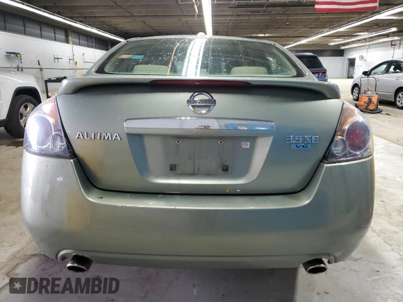 2008 Nissan Altima 3.5 SE with VIN 1N4BL21E28C150987, listed as a Copart auction lot 48002375 with 191,246 mi miles and Salvage Title. Bid and sale history available at carsss.com. Image 6.
