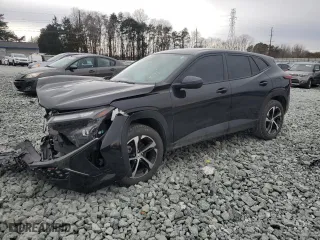 2024 Chevrolet Trax 1RS with VIN KL77LGE26RC005110, listed as a Copart auction lot 48660275 with 43,499 mi miles and Salvage Title. Bid and sale history available at carsss.com. Image 1.