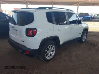2020 Jeep Renegade Latitude with VIN ZACNJABB7LPL10827, listed as a IAAI auction lot 42606672 with 149,110 mi miles and . Bid and sale history available at DreamBid. Image 4.