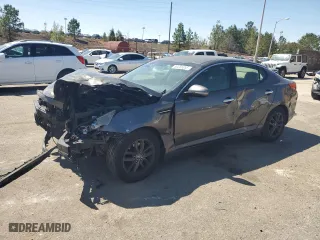 2011 Kia Optima LX with VIN KNAGM4A7XB5080626, listed as a Copart auction lot 50266355 with 0 mi miles and Salvage Title. Bid and sale history available at carsss.com. Image 1.