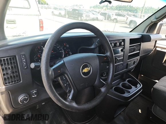 2015 Chevrolet Express Cargo with VIN 1GCWGFCF3F1123576, listed as a IAAI auction lot 42654774 with 183,911 mi miles and . Bid and sale history available at DreamBid. Image 4.
