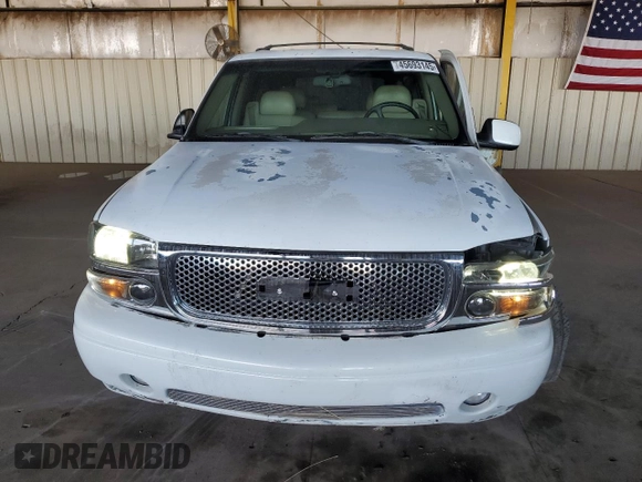 2001 GMC Yukon SLT with VIN 1GKEK13T81J167153, listed as a Copart auction lot 45693145 with 193,059 mi miles and Salvage Title. Bid and sale history available at carsss.com. Image 5.