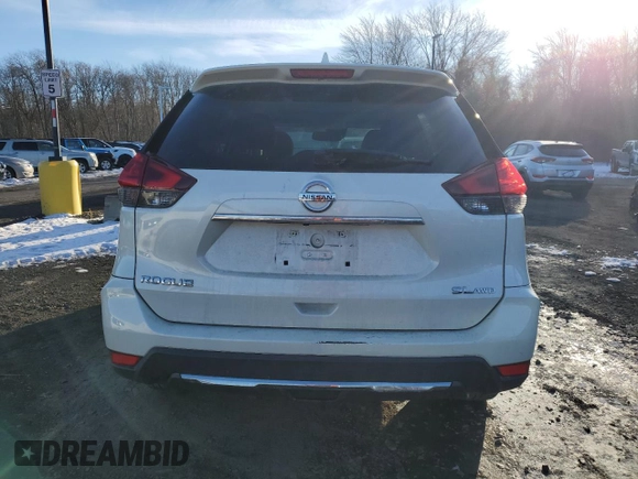 2017 Nissan Rogue SL with VIN 5N1AT2MV1HC807727, listed as a Copart auction lot 42652085 with 111,093 mi miles and Salvage title. Bid and sale history available at DreamBid. Image 6.