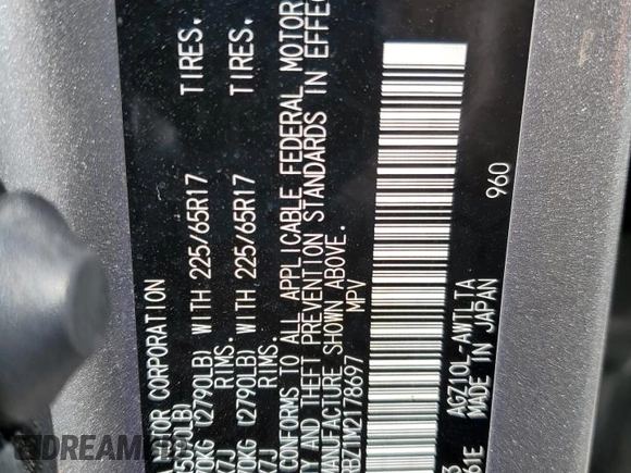 2021 Lexus NX 300 с VIN JTJDARBZ1M2178697, выставлен на аукционе Copart как лот 48694335 с пробегом 52 636 миль миль и Списание • Salvage title. История ставок и продаж доступна на DreamBid. Изображение 12.