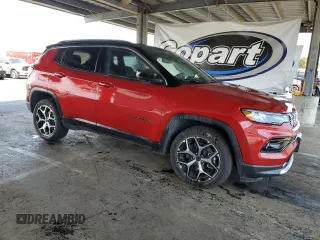 2025 Jeep Compass Limited с VIN 3C4NJDCN8ST550456, выставлен на аукционе Copart как лот 64238505 с пробегом 10 306 миль миль и Списание • Salvage title. История ставок и продаж доступна на DreamBid. Изображение 4.