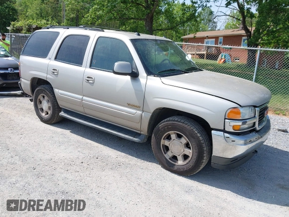2005 GMC Yukon SLT z VIN 1GKEK13T35R127330, wystawiony jako IAAI lot #42138030 z przebiegiem 195 079 mil mil oraz . Historia ofert i sprzedaży dostępna na DreamBid. Obrazek 1.