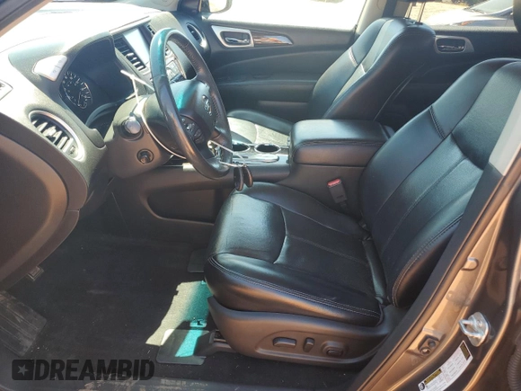 2016 Nissan Pathfinder Platinum with VIN 5N1AR2MN5GC608886, listed as a Copart auction lot 50582035 with 127,089 mi miles and Salvage Title. Bid and sale history available at carsss.com. Image 7.