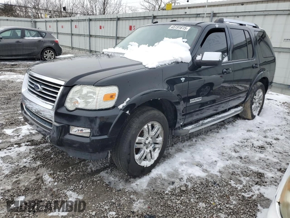 2008 Ford Explorer Limited z VIN 1FMEU75828UA76630, wystawiony jako Copart lot #45191615 z przebiegiem Nie podano mil oraz Szkoda całkowita • Salvage title. Historia ofert i sprzedaży dostępna na DreamBid. Obrazek 1.