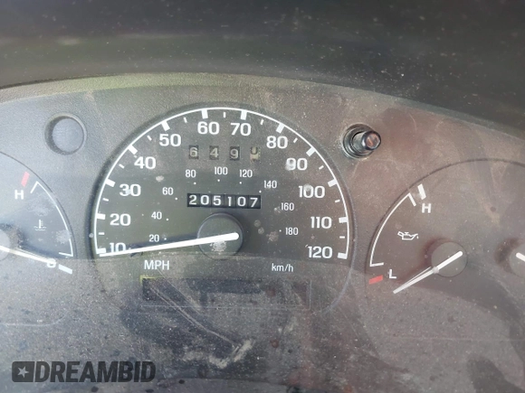 2000 Ford Ranger XL with VIN 1FTYR14V3YPB90285, listed as a IAAI auction lot 42085329 with 205,107 mi miles. Bid and sale history available at carsss.com. Image 15.