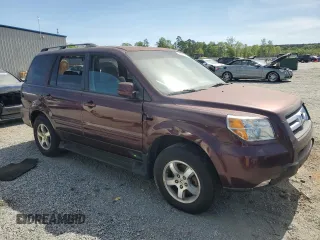 2008 Honda Pilot SE with VIN 5FNYF28388B022904, listed as a Copart auction lot 53631535 with 189,408 mi miles and Clean Title. Bid and sale history available at carsss.com. Image 4.