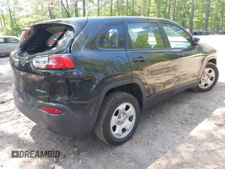 2015 Jeep Cherokee Sport z VIN 1C4PJLAB8FW547813, wystawiony jako IAAI lot #42150186 z przebiegiem 128 121 mil mil oraz . Historia ofert i sprzedaży dostępna na DreamBid. Obrazek 4.