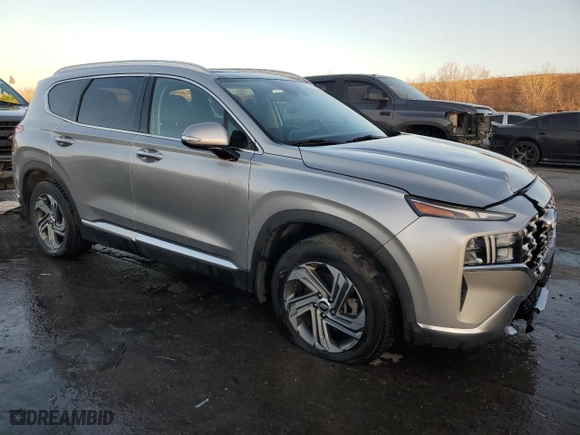 2022 Hyundai Santa Fe SEL with VIN 5NMS34AJ4NH471218, listed as a Copart auction lot 44009305 with 76,675 mi miles and Salvage Title. Bid and sale history available at carsss.com. Image 4.