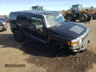 2010 Hummer H3 Luxury with VIN 5GTMNJEE6A8121737, listed as a Copart auction lot 80649704 with 91,444 mi miles and Salvage Title. Bid and sale history available at DreamBid. Image 4.