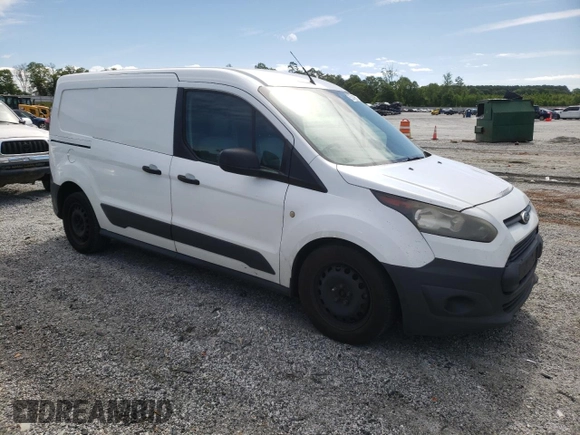 2015 Ford Transit Connect XL with VIN NM0LS7E75F1177665, listed as a Copart auction lot 55814935 with 349,375 mi miles and Salvage title. Bid and sale history available at DreamBid. Image 4.