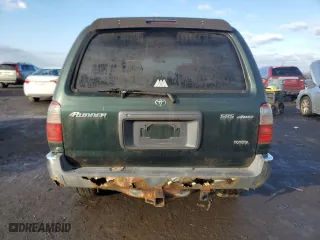 1999 Toyota 4Runner SR5 with VIN JT3HN86R4X0243155, listed as a Copart auction lot 44462215 with 0 mi miles and Clean Title. Bid and sale history available at carsss.com. Image 6.