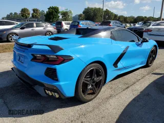 2021 Chevrolet Corvette 3LT with VIN 1G1YC3D42M5103897, listed as a Copart auction lot 75398744 with 0 mi miles and Salvage Title. Bid and sale history available at carsss.com. Image 3.