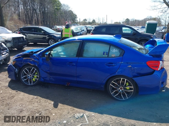 2020 Subaru WRX STI Limited with VIN JF1VA2Y69L9809994, listed as a IAAI auction lot 41930749 with 48,210 mi miles. Bid and sale history available at carsss.com. Image 14.