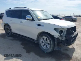 2017 Nissan Armada Platinum z VIN JN8AY2ND3H9005094, wystawiony jako IAAI lot #41755098 z przebiegiem 131 914 mil mil oraz . Historia ofert i sprzedaży dostępna na DreamBid. Obrazek 1.