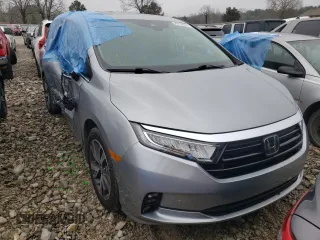 2024 Honda Odyssey Touring with VIN 5FNRL6H87RB008073, listed as a Copart auction lot 89126895 with 127,003 mi miles and Non Repairable. Bid and sale history available at carsss.com. Image 5.
