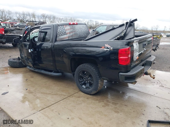 2018 Chevrolet Silverado 1500 LT with VIN 2GCVKREC8J1111943, listed as a IAAI auction lot 41869301 with 64 mi miles. Bid and sale history available at carsss.com. Image 3.
