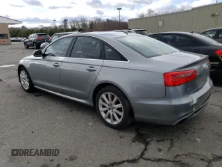 2015 Audi A6 3.0T Premium Plus with VIN WAUFGAFC7FN022163, listed as a Copart auction lot 42444393 with 91,948 mi miles. Bid and sale history available at carsss.com. Image 2.