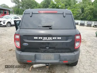 2021 Ford Bronco Sport Big Bend with VIN 3FMCR9B62MRA10653, listed as a Copart auction lot 55116505 with 100,442 mi miles and Salvage title. Bid and sale history available at DreamBid. Image 6.