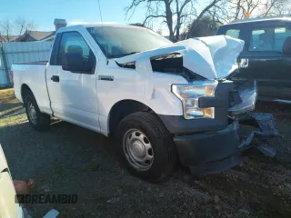 2016 Ford F-150 XL with VIN 1FTMF1C8XGKE25134, listed as a Copart auction lot 88433925 with 0 mi miles and Salvage Title. Bid and sale history available at carsss.com. Image 4.