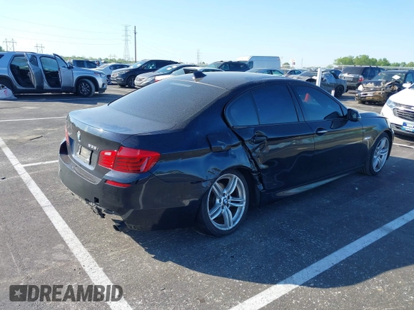 2015 BMW 5 Series 535i xDrive with VIN WBA5B3C54FD541138, listed as a IAAI auction lot 42043269 with 172,714 mi miles. Bid and sale history available at carsss.com. Image 4.