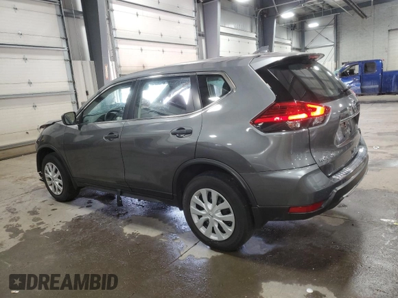 2017 Nissan Rogue S with VIN JN8AT2MV8HW025965, listed as a Copart auction lot 50010295 with 52,572 mi miles and Non Repairable. Bid and sale history available at carsss.com. Image 2.