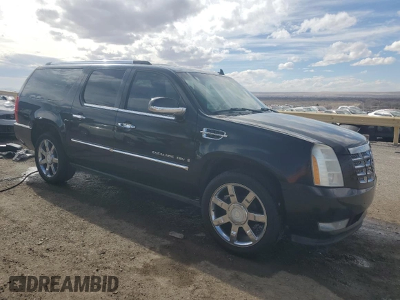 2008 Cadillac Escalade ESV z VIN 1GYFK66868R143475, wystawiony jako Copart lot #44468395 z przebiegiem 195 093 mil mil oraz Szkoda całkowita • Salvage title. Historia ofert i sprzedaży dostępna na DreamBid. Obrazek 4.