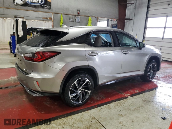 2018 Lexus RX with VIN 2T2BGMCA1JC024570, listed as a Copart auction lot 80123654 with 58,226 mi miles and Salvage Title. Bid and sale history available at carsss.com. Image 3.