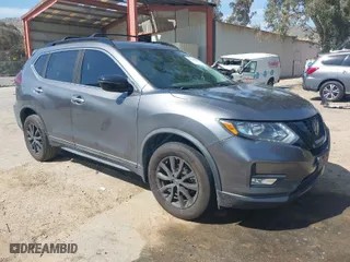 2018 Nissan Rogue SV with VIN 5N1AT2MV9JC828525, listed as a IAAI auction lot 41848846 with 107,989 mi miles. Bid and sale history available at carsss.com. Image 1.