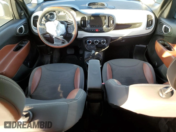 2014 FIAT 500L Trekking with VIN ZFBCFADH3EZ003868, listed as a Copart auction lot 88473055 with 102,132 mi miles and Salvage Title. Bid and sale history available at DreamBid. Image 8.